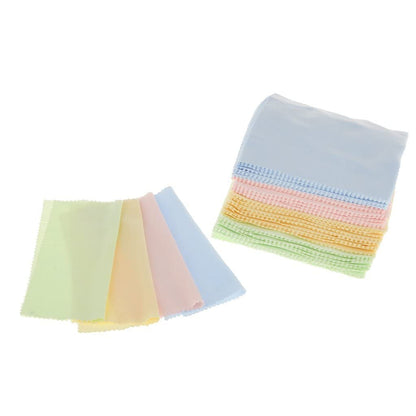 Selvet Cloth Microfiber Cleaning Cloths for Tablet, Smatphone Phone, Laptop, Camera, LCD Tv Screens and Any Other Delicate Surface, Pack of 100, Multicolor - Flymaster Shop