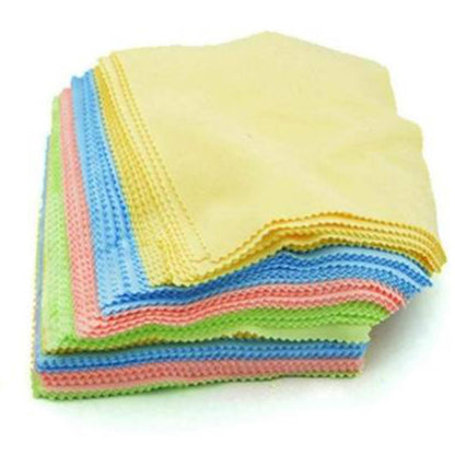 Selvet Cloth Microfiber Cleaning Cloths for Tablet, Smatphone Phone, Laptop, Camera, LCD Tv Screens and Any Other Delicate Surface, Pack of 100, Multicolor - Flymaster Shop