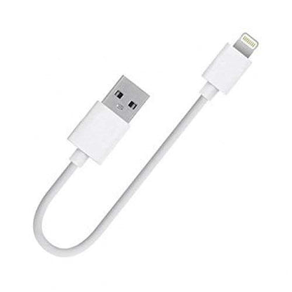 Short 8-pin to USB Sync and Charging Cable with Fast Charging Capability | Power Bank Cable | Apple Devices - Flymaster Shop