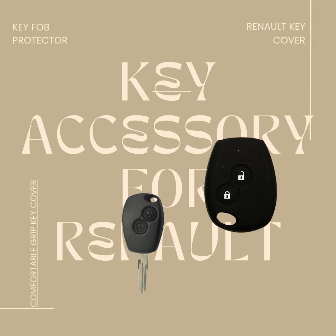 Silicon Key Cover for Renault Duster, Logan, Verito (2008–2018) – Soft, Durable, Anti-Slip Car Key Protector (Pack of 1) - Flymaster Shop