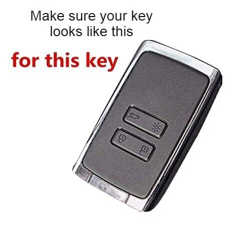 Silicone Key Cover (Pack of 2) Compatible for Renault Kiger/Triber Smart Card Key | Durable & Stylish Protection - Flymaster Shop