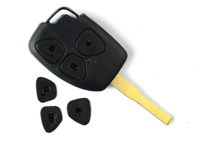 Silicone Rubber Keypad for Mahindra Xylo, Scorpio, Quanto – 3 Button Remote Key Replacement - Flymaster Shop