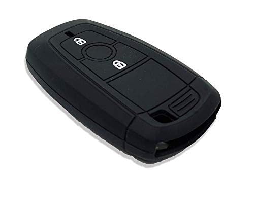 Silicone Smart Key Cover for New Ford EcoSport – Push Button Start Only (Black) - Flymaster Shop