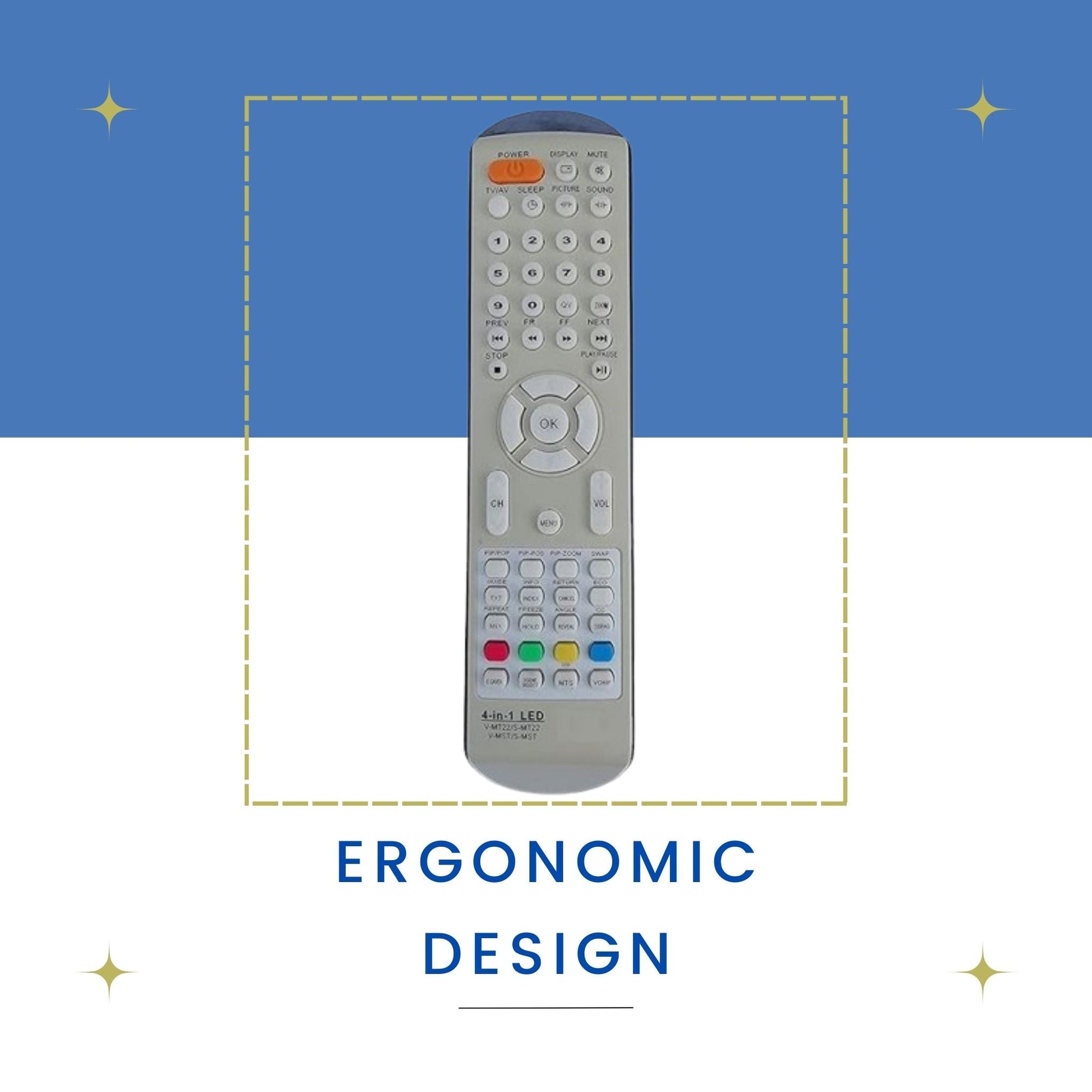 SMT22 Sansui LCD/LED TV Remote Control | Easy-to-Use Buttons for Simple LCD/LED Control. - Flymaster Shop