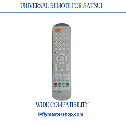 SMT22 Sansui LCD/LED TV Remote Control | Easy-to-Use Buttons for Simple LCD/LED Control. - Flymaster Shop