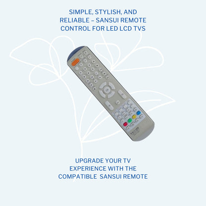 SMT22 Sansui LCD/LED TV Remote Control | Easy-to-Use Buttons for Simple LCD/LED Control. - Flymaster Shop