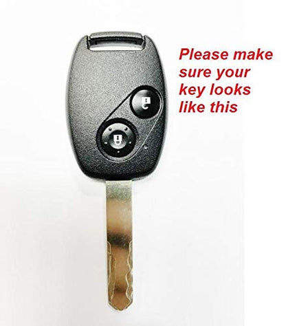 Soft Silicone Car Key Cover for Honda City, Civic, Jazz, Brio, Amaze (Old Model) – 2 Button | Black - Flymaster Shop