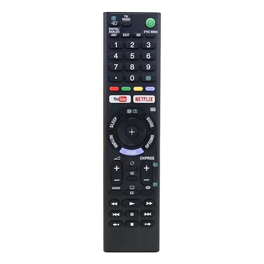 Sony Bravia Smart LCD LED UHD OLED QLED 4K Ultra HD TVs |Remote Controls | Features Youtube & Netflix Control, LCD/LED Compatibility, Black Color - Flymaster Shop