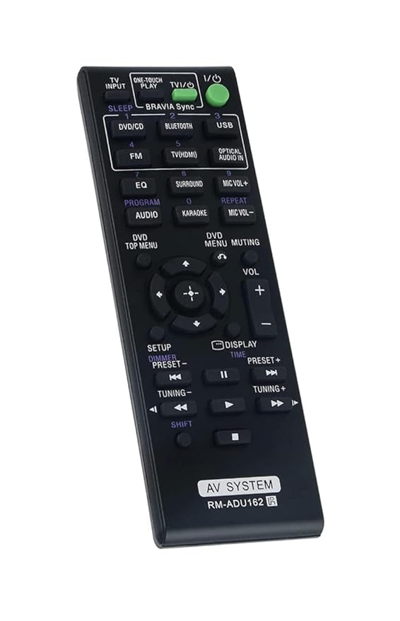 Sony DVD Home Theater System Remote Control Model No: DZ650 | Home Theater Remote | Allows convenient control of home theater system from a distance - Flymaster Shop