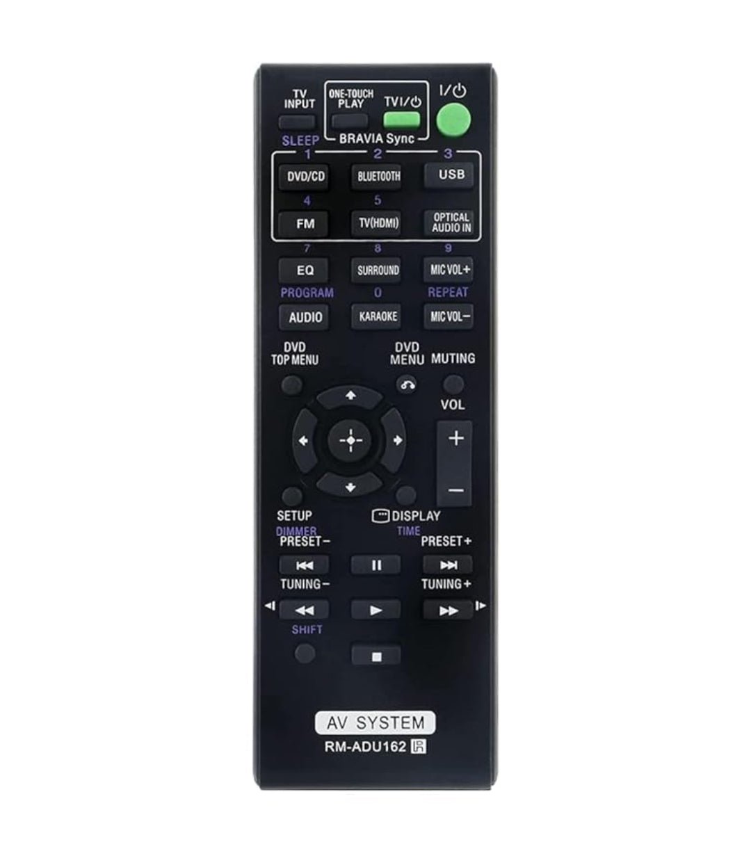Sony DVD Home Theater System Remote Control Model No: DZ650 | Home Theater Remote | Allows convenient control of home theater system from a distance - Flymaster Shop