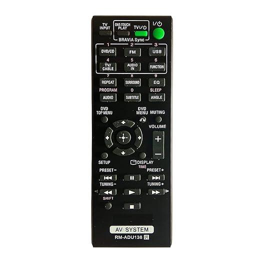 Sony Model No: RM-ADU138 | AV System Accessories | Remote Compatibility for Convenient Control - Flymaster Shop