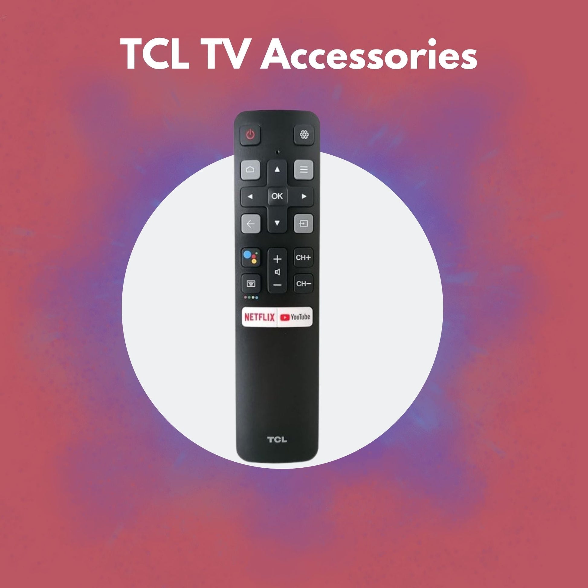 TCL Smart HD TV Remote Control | Universal Compatibility, No Voice Function - Flymaster Shop