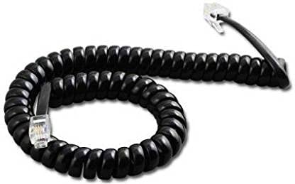 Telephone Accessories | SLCE 2 Meter Long Handset Cord | Pack of Five, Landline Phones - Flymaster Shop