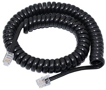 Telephone Accessories | SLCE 2 Meter Long Handset Cord | Pack of Five, Landline Phones - Flymaster Shop