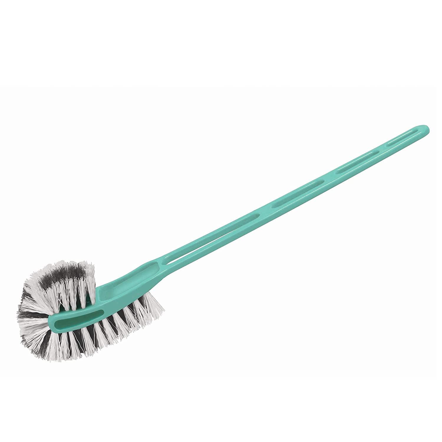 Toilet Cleaner Brush Combo, Toilet Cleaning Z5 Brush with Long Handle, Double Side Normal Bristles Toilet Brush (Mixed Colors, Set of 1) - Flymaster Shop