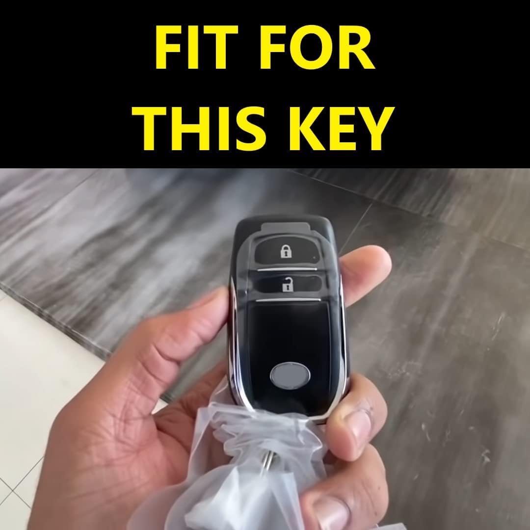 Toyota Innova Crysta, Hilux 2022 | Automotive Accessory | Protects and Decorates Car Key - Flymaster Shop