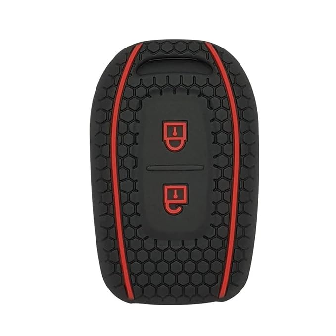 Triber, Kwid, Kiger, and Duster 2016 Onward Models | Car Accessories |Protects Car Keys and Adds Style with Black Cover, Includes 1 Cover - Flymaster Shop
