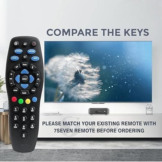Universal Remote for TATA Sky HD/SD Set-Top Box – Works with All TVs | Easy-to-Use Remote Control - Flymaster Shop