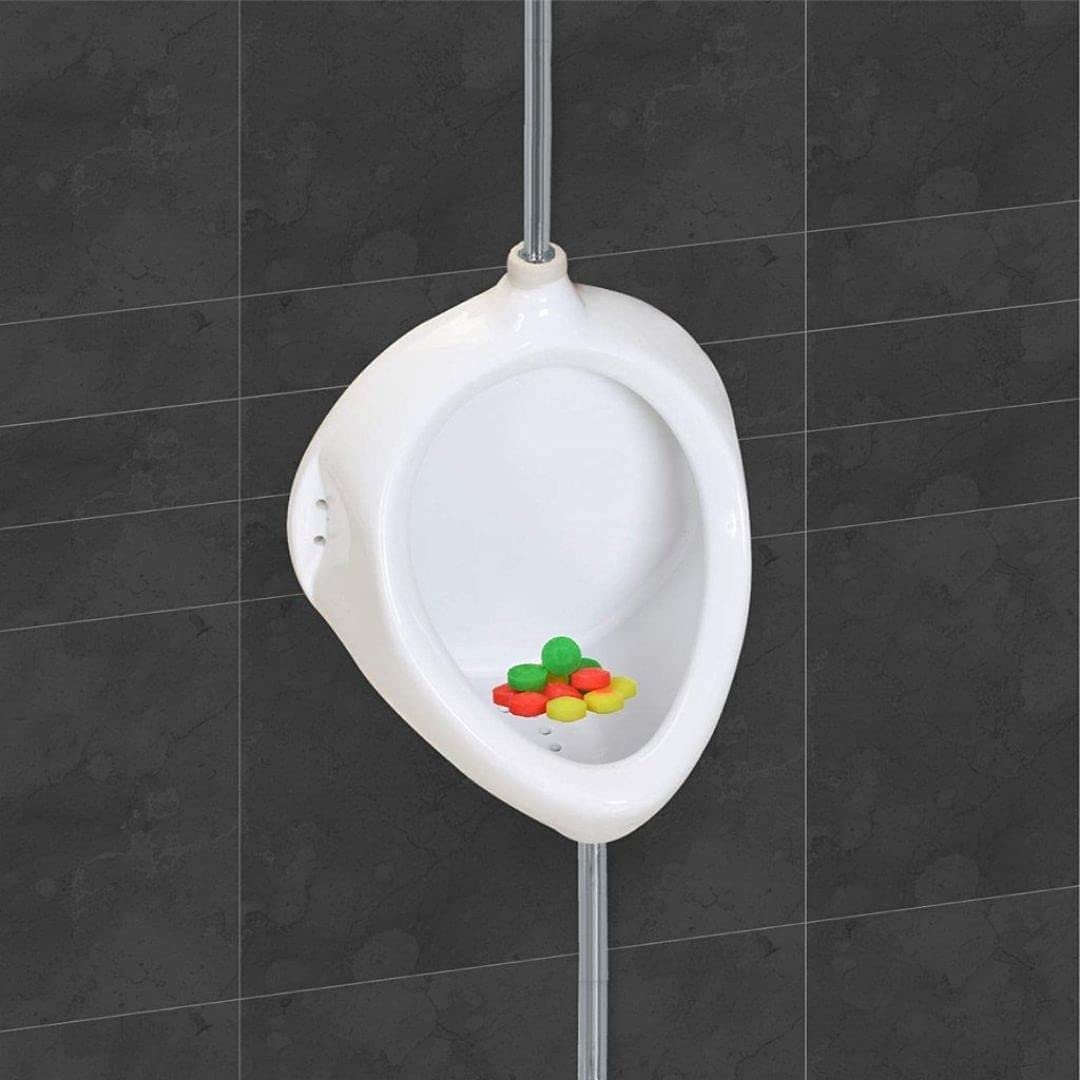 Urinal Cubes, Air Freshener For Bathroom, Toilet, ShoeRack, Cupboard, Washroom, Wardrobe | Sweet Floral Fragrance | Pack of 32 Cubes | 100% Safe and Stain Free | Insect Repellent - Flymaster Shop