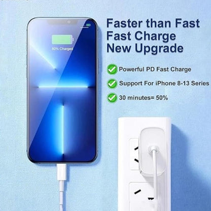 USB-C to Lightning Cable 1M [Apple MFi Certified] – 60W Fast Charging Cable for iPhone 14/13/12 Series, iPad & More - Flymaster Shop
