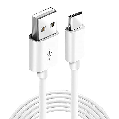 USB Type C to USB-A Cable | 3.1 Amp Quick Charge & Sync Data Cable | Dash Fast Charging – SA8 USB-WHITE (White) - Flymaster Shop