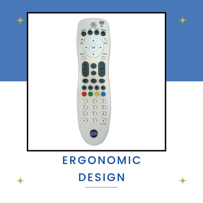 Videocon D2H Remote Original for Set Top Box | Remote Videocon D2H Compatible for HD Box TV & D2H (Non Voice | Not RF) (Exactly Same Remote Will Work Only) - Flymaster Shop