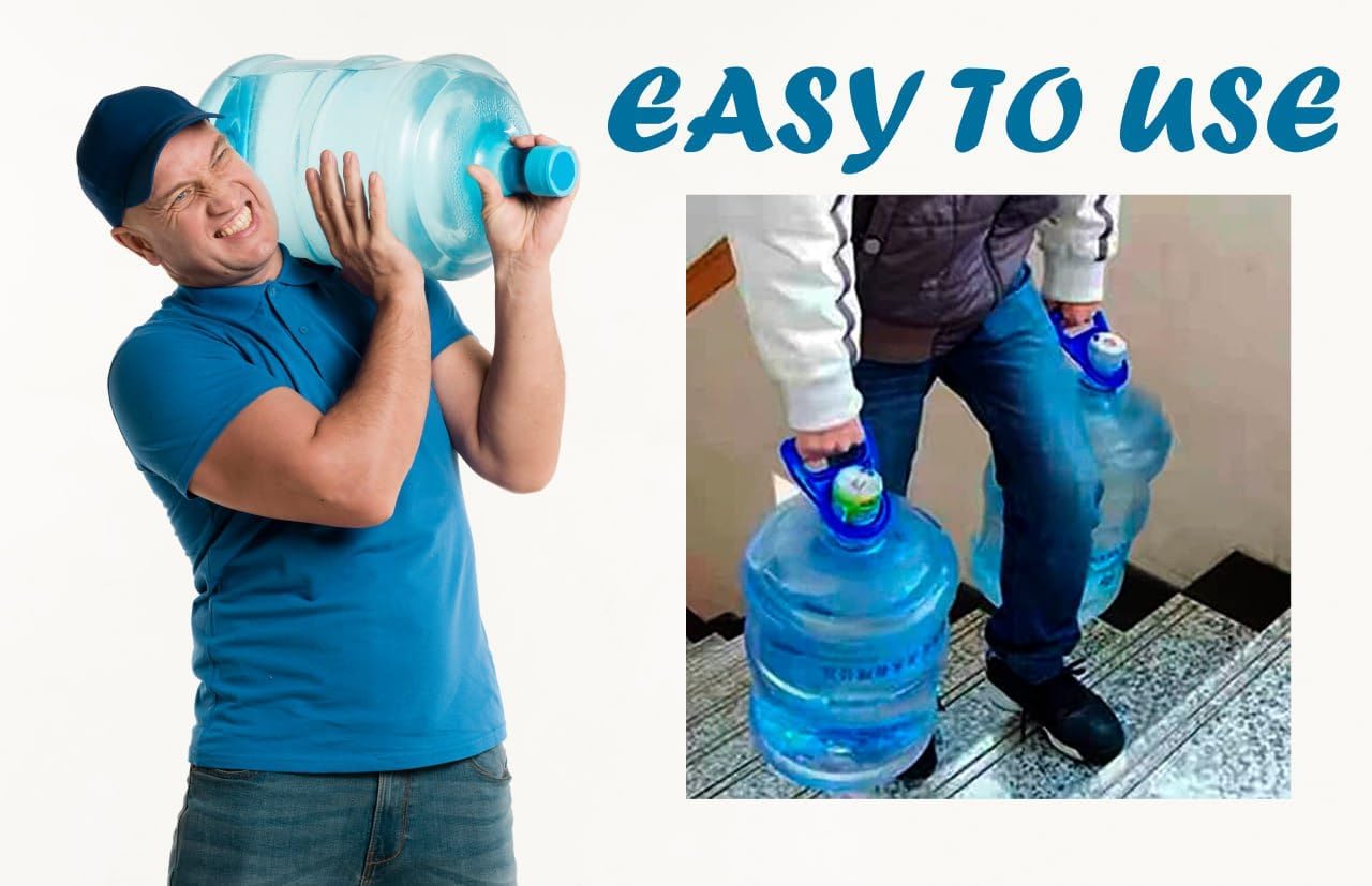 Water can Lifter Holder Handle Mover for Mineral Water-Bottle Drinking Jerry Cans, 20L -25L (2)_Dec - Flymaster Shop