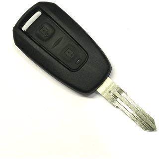 Manza/Vista/Indigo ECS | Car Accessories | Black Car Key Shell with Compatibility, Durability, and Enhanced Look