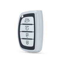 Hyundai Alcazar and Creta 2021 2022 & 2023 | Car Accessories | Protects and Adds Style to Car Key,  4 Button Smart Key