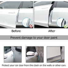 Car Accessories | Flymaster Car Door Edge Guards | U Shape Trim Rubber Seal, Universal Fit, Protects Against Damage