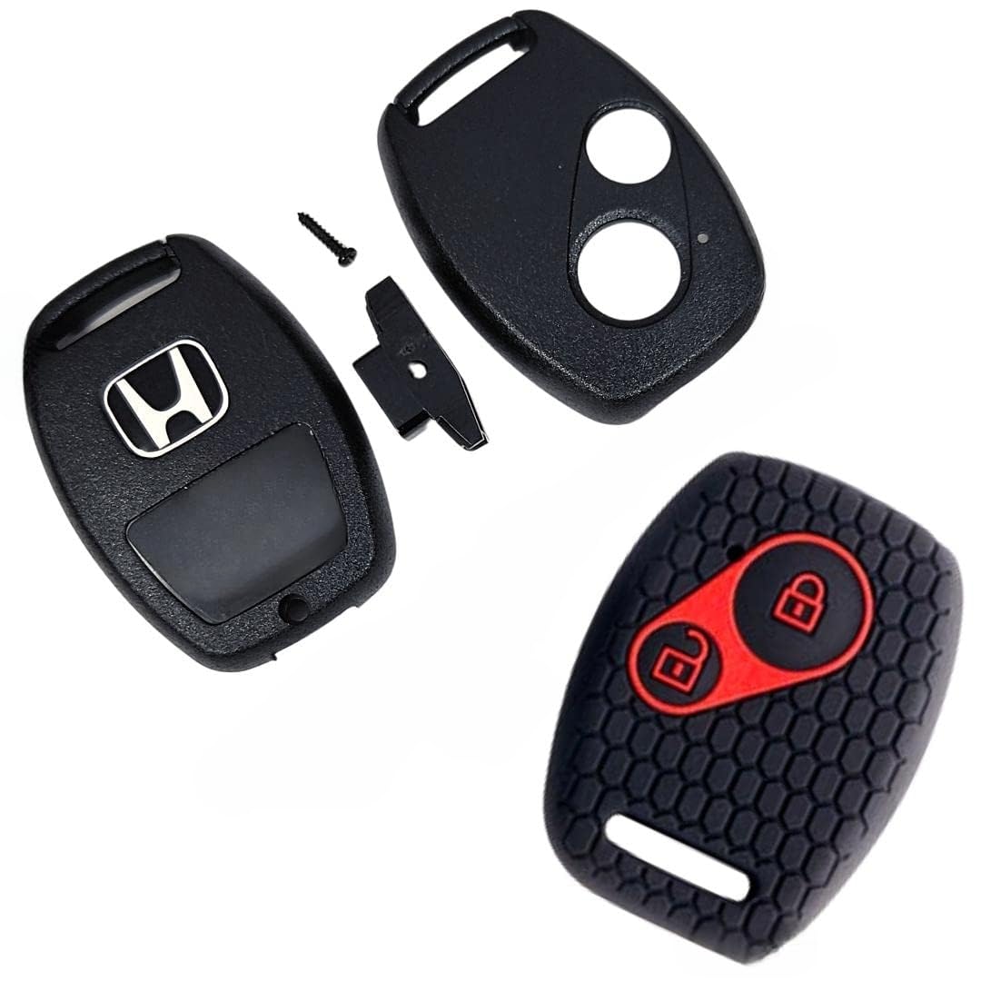 Accord, City, Civic, Brio, Mobilio and Jazz Models | Car Key Accessories | 2-Button Shell with Durable Material and Easy to Install Design - Flymaster Shop