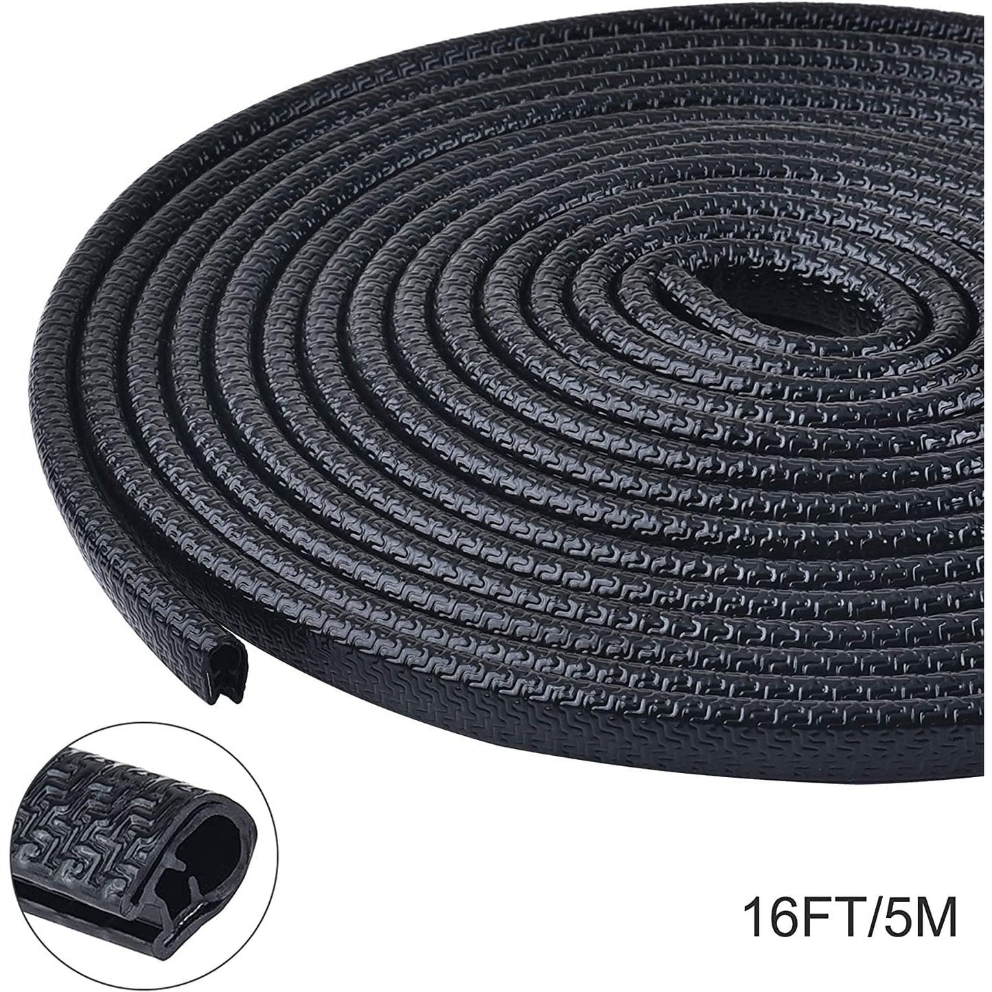 Car Accessories | Flymaster Car Door Edge Guards | U Shape Trim Rubber Seal, Universal Fit, Protects Against Damage - Flymaster Shop