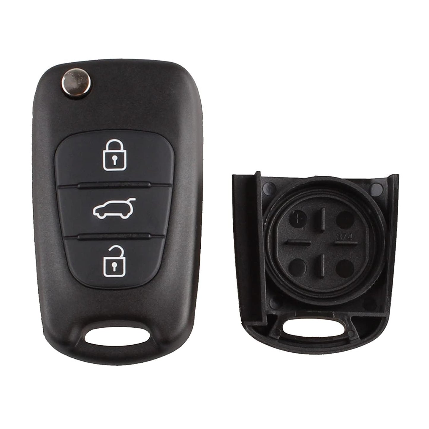 Hyundai i20 Below 2012 Models | Automotive Accessories | Protective Car Key Shell with Durable Material - Flymaster Shop