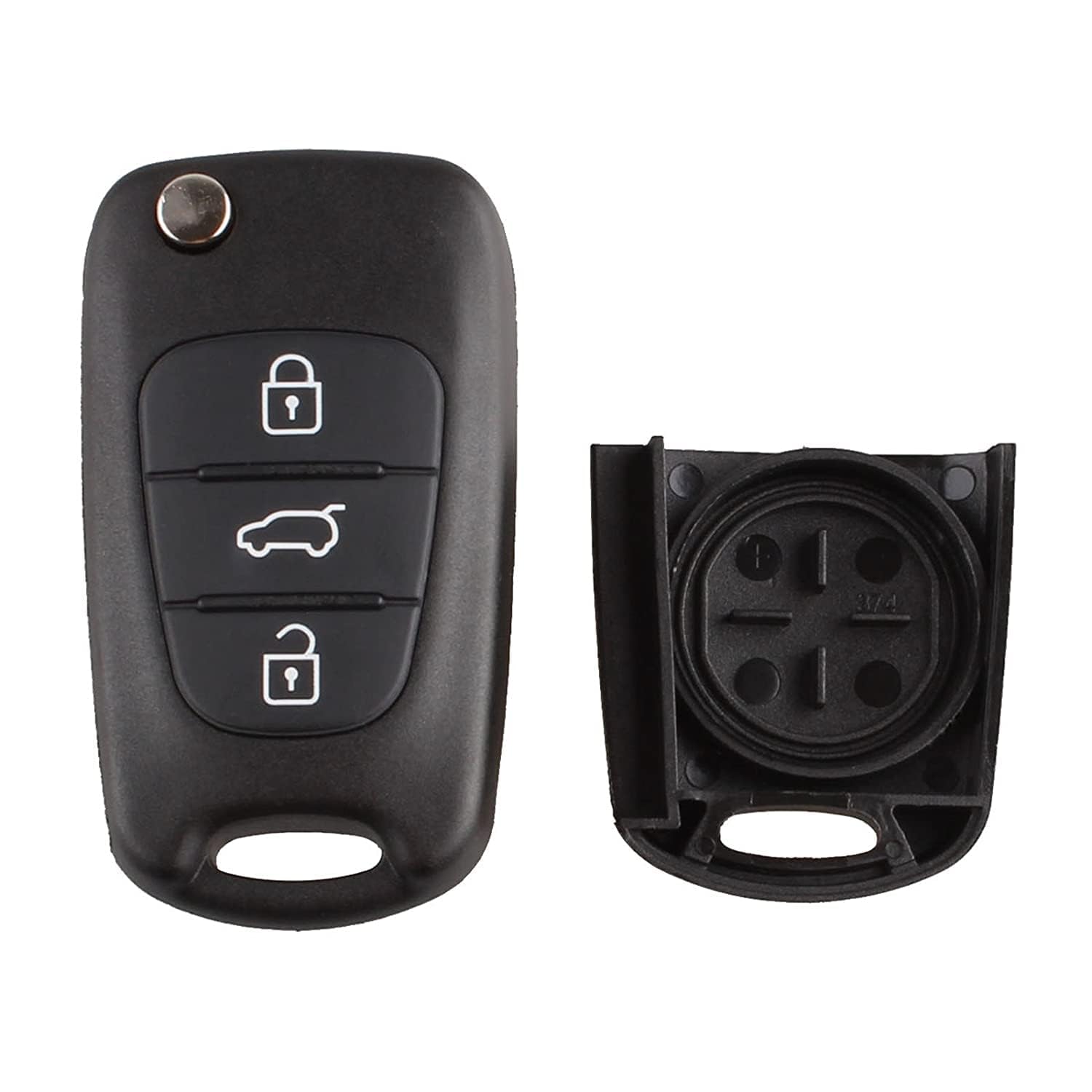 Hyundai i20 Below 2012 Models | Automotive Accessories | Protective Car Key Shell with Durable Material - Flymaster Shop