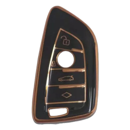 MW GT-Series, X-Series, M-Series, 3-Series, 5-Series, 7-Series | Car Accessories | B TPU Cover for Smart Key with Protection and Style (Black) - Flymaster Shop