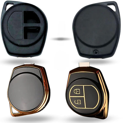 Suzuki Alto, Baleno, Brezza, Swift, Celerio, Dzire, Ciaz, Ignis, S-Cross, Ertiga, XL-6, S-Presso, Ritz, SX4, WagonR Models | Car Key Cover | Provides protection for car key against scratches and damages. - Flymaster Shop
