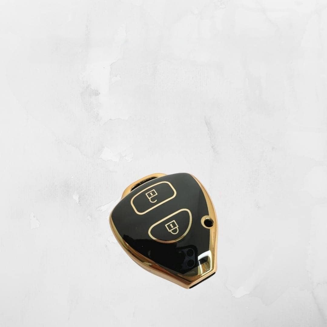Toyota Innova/Fortuner/Corolla 2 Button Key | Car Key Accessories | Soft TPU Premium Cover with Compatibility and Protection - Flymaster Shop